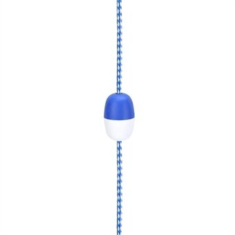 K-303 5m Swimming Pool Floating Safety Rope Lane Divider with Hook and 7 Bi-Color Floats