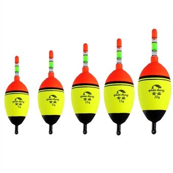 5Pcs/Pack 5g-50g EVA Foam Fishing Floats Fishing Floating Foam