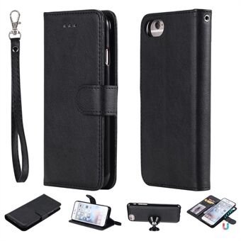 Magnetic KT Leather Series-3 Detachable 2-in-1 Wallet Leather Stand Case for iPhone 6s/6/7/8/SE (2020)/SE (2022)