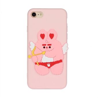 Animal Doll Coated TPU Phone Case for iPhone 7/8/SE (2020)/SE (2022)