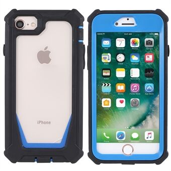 For iPhone 6/6s/7/8/SE (2nd Generation) Durable Fashionable Detachable 2-in-1 TPU + Acrylic Hybrid Mobile Phone Shell Cover