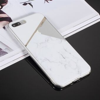 GIRLSCASE Marble Pattern TPU Protection Phone Case for iPhone 8 Plus / 7 Plus 5.5 inch