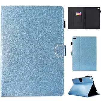 Flash Powder Card Holder PU Leather Stand Flip Case for iPad 9.7-inch (2018) / 9.7-inch (2017) / Air 2 / Air