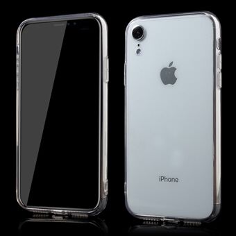 Clear Acrylic Back + TPU Edge Hybrid Mobile Phone Case for iPhone XR 6.1 inch