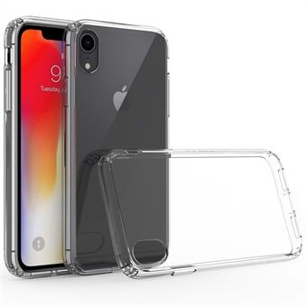 Crystal Clear Acrylic+ TPU Hybrid Back Cover for iPhone XR 6.1 inch - Transparent