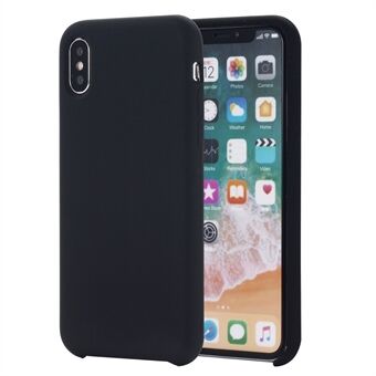 Edge Wrapped Liquid Silicone Case for iPhone XS Max 6.5 inch