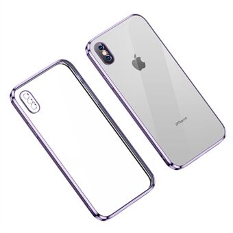 SULADA Transparent Cover Electroplating TPU Phone Case for iPhone XS Max 6.5 inch