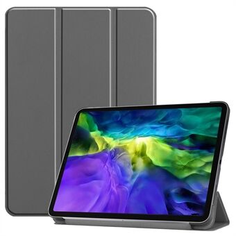 PU Leather Tri-fold Stand Cover Hard Back Shell with Auto Sleep/Wake for iPad Pro 11-inch (2020) / (2018)