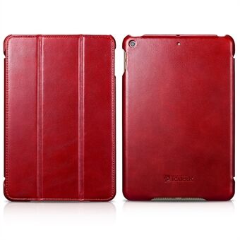 ICARER Retro Genuine Leather Stand Phone Case for iPad mini (2019) 7.9 inch