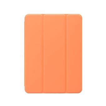 Skin Feeling Tri-fold Stand Leather TPU Protection Cover with Pen Slot for iPad mini (2019) 7.9 inch/mini 4