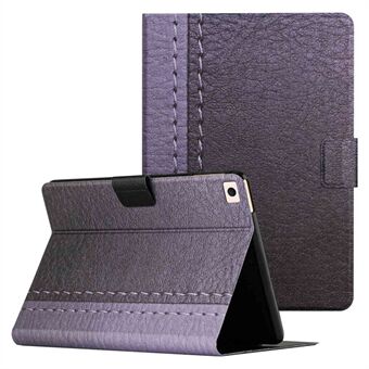 For iPad mini (2019) 7.9 inch / mini 4 / 3 / 2 / 1 Bi-color Splicing Anti-drop Tablet Case PU Leather Magnetic Clasp Cover with Stand Card Holder