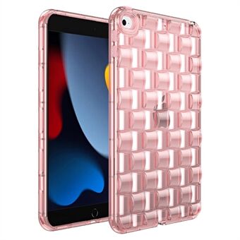 For iPad mini (2019) 7.9 inch / mini 4 Ice Cube Design Clear TPU Protective Case Anti-drop Tablet Cover