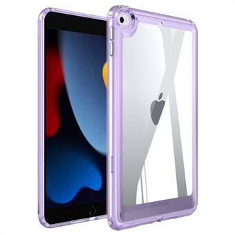 For iPad mini 4 / mini (2019) 7.9 inch Acrylic+TPU Transparent Tablet Case Shockproof Back Cover