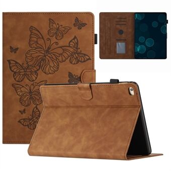 For iPad Mini 1 / 2 / 3 / 4 / Mini (2019) 7.9 inch Imprinted Pattern PU Leather Flip Cover Card Slot Tablet Case