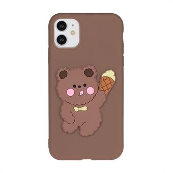 Animal Logo Decor TPU Phone Case Shell for Apple iPhone 11 6.1 inch