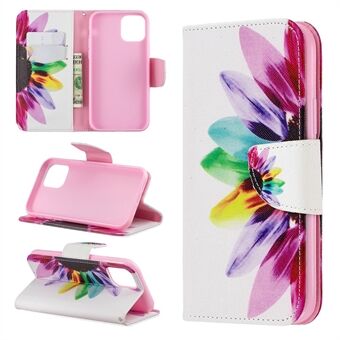 Pattern Printing Leather Wallet Stand Case for iPhone 11 Pro 5.8 inch (2019)