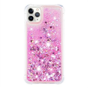 Colorful Quicksand Series Flowing Liquid Floating Scratch-resistant Soft TPU Protective Phone Case for iPhone 11 Pro 5.8 inch