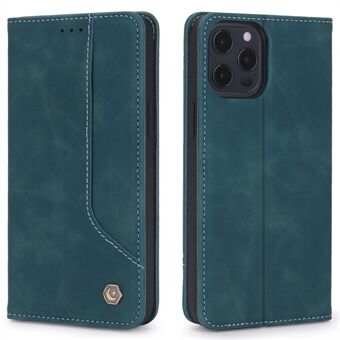 POLA 008 Series Magnetic Absorption Retro Leather Flip Case Wallet Stand Protective Cover for iPhone 11 Pro 5.8 inch