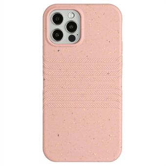 For iPhone 11 Pro 5.8 inch Eco Wheat Straw+TPU Protective Back Cover Fully Biodegradable Zero Waste Phone Case