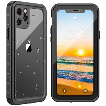 REDPEPPER Dot Series Dustproof Snowproof Waterproof Cover [Transparent Back] for iPhone 11 Pro Max 6.5 inch - White