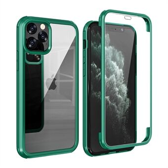 Tempered Glass (Front & Back) + TPU Frame Combo Cover for iPhone 11 Pro Max 6.5 inch