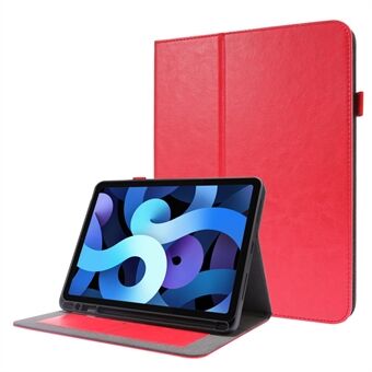 Crazy Horse Texture Two-Fold Design Leather Case for iPad Pro 12.9-inch (2020)