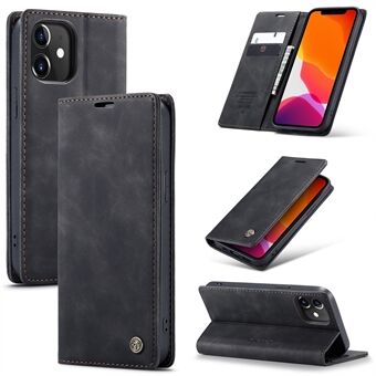 CASEME 013 Series Wallet Stand Auto-absorbed Leather Cover for iPhone 12 mini