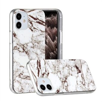 Marble Pattern Printing IMD TPU Phone Case for iPhone 12 mini