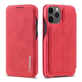 LC.IMEEKE Retro Style Stand Leather Phone Case with Card Holder for iPhone 12 mini