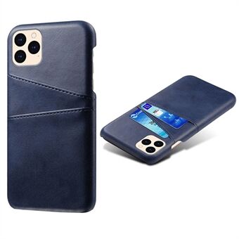 KSQ PU Leather Coated Plastic Case with Double Card Slots for iPhone 12 mini