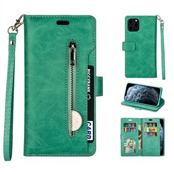 Multi-function Slots Leather Wallet Unique Case for iPhone 12 mini