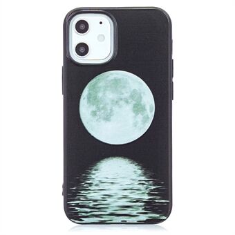 Pattern Printing Matte Case for iPhone 12 mini TPU Shell