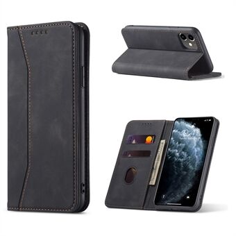 Fantasy Series Auto-absorbed Leather Wallet Stand Case for iPhone 12 mini 5.4 inch