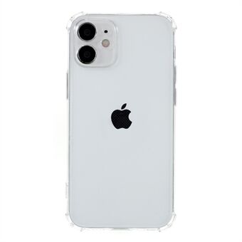 Drop-proof Precise Cut-out 1.5mm Thickend TPU Cell Phone Case Cover Shell for iPhone 12 mini