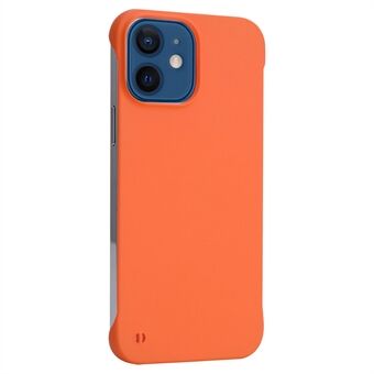 ENKAY for iPhone 12 mini 5.4 inch Matte Solid Color Hard PC Rubberized Anti-fall Phone Case Shell