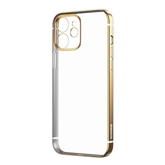 BASEUS Precise Hole Opening Anti-fall Plating TPU Phone Case for iPhone 12