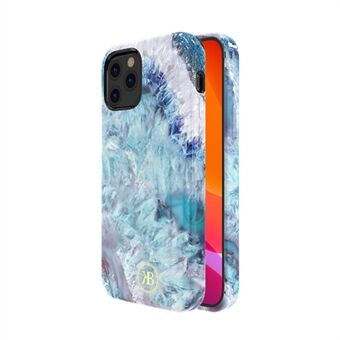 KINGXBAR Crystal Series Water Transfer Printing PC+TPU Combo Case for iPhone 12 Pro/12