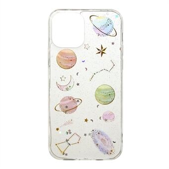 Epoxy TPU Star Planet Printing Pattern Phone Cover for iPhone 12 Pro/12