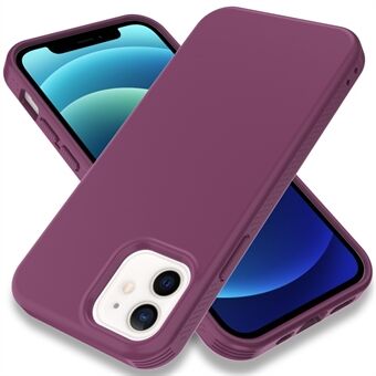 GW18-P Slim Shockproof Anti-Fingerprint Full Protective Soft TPU Phone Case for iPhone 12 / 12 Pro 6.1 inch