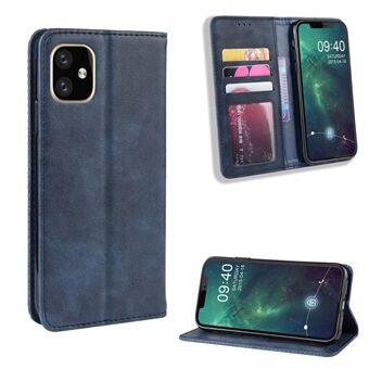 Retro Skin Wallet Leather Stand Case for iPhone 12 Pro 6.1 inch