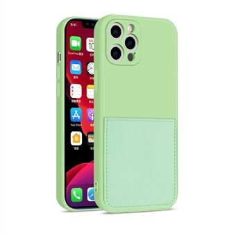 Soft TPU Phone Case with Card Slot for iPhone 12 Pro