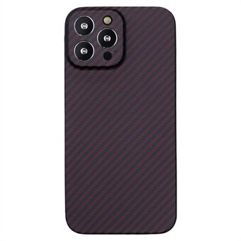 For iPhone 12 Pro 6.1 inch Precise Cutout Shockproof Carbon Fiber Texture Aramid Fiber Back Case Protective Cover