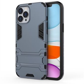 Plastic + TPU Case with Kickstand Phone Cover for iPhone 12 Pro Max 6.7 inch