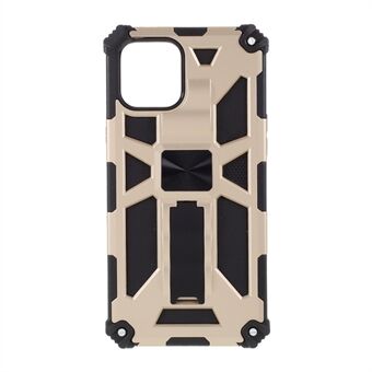 With Magnetic Metal Sheet  PC TPU Cover for iPhone 12 Pro Max 6.7 inch