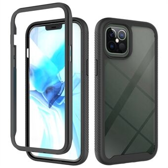 Shockproof PC + TPU Combo Case for iPhone 12 Pro Max 6.7 inch - Black