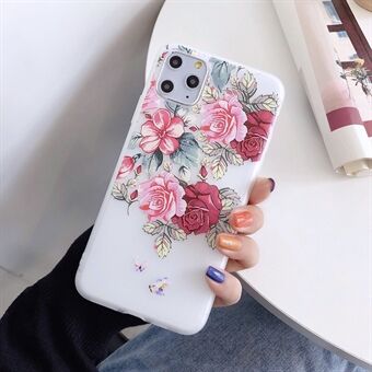 Blossom Fantasy Series Pattern Printing Flower TPU Phone Cover Case for iPhone 12 Pro Max