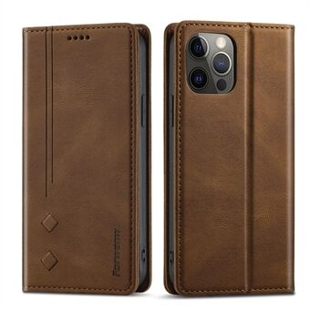 FORWENW F2 Series Full Protection Silky Touch Leather Wallet Design Phone Case for iPhone 12 Pro Max 6.7 inch