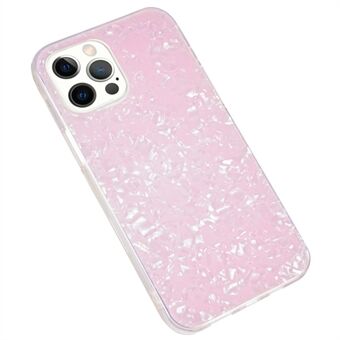 IPAKY IMD Hard Acrylic Back with TPU Frame Anti-Drop Protective Phone Case for iPhone 12 Pro Max 6.7 inch