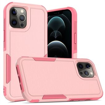 Phone Back Cover for iPhone 12 Pro Max 6.7 inch, Hard PC + Soft TPU Dual Layer Protection Case Anti-scratch Phone Shell