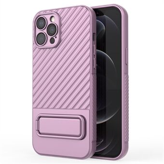 Kickstand Phone Cover for iPhone 12 Pro Max , Phone Back Protector Anti-dust TPU Case